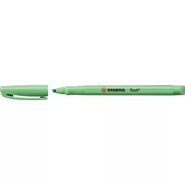 Szövegkiemelő, 1-3,5 mm, STABILO "Flash", zöld