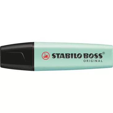   Szövegkiemelő, 2-5 mm, STABILO "BOSS original Pastel", türkiz