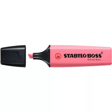   Szövegkiemelő, 2-5 mm, STABILO "BOSS original Pastel", cseresznyevirág