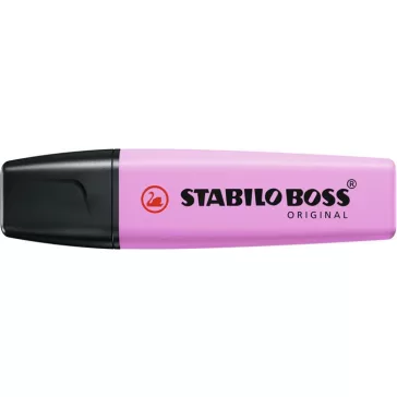   Szövegkiemelő, 2-5 mm, STABILO "BOSS original Pastel", deres málna
