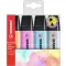Szövegkiemelő készlet, 2-5 mm, STABILO "BOSS original Pastel", 4 különböző szín