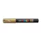 Dekormarker, 0,7-1,0 mm, UNI "Posca PC-1M", arany