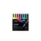 Dekormarker készlet, 0,9-1,3 mm, UNI "Posca PC-3M", 8 különböző szín