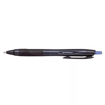   Golyóstoll, 0,35 mm, nyomógombos, fekete tolltest, UNI "SXN-157S Jetstream Sport Eco", kék