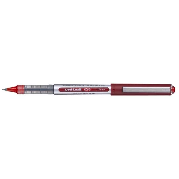 Rollertoll, 0,3 mm, UNI "UB-150E Eye Micro Eco", piros