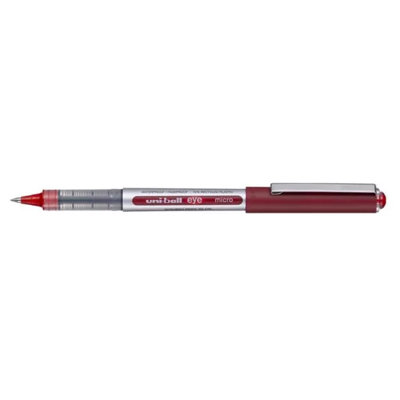 Rollertoll, 0,3 mm, UNI "UB-150E Eye Micro Eco", piros