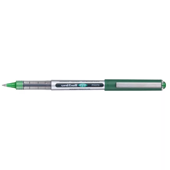 Rollertoll, 0,3 mm, UNI "UB-150E Eye Micro Eco", zöld
