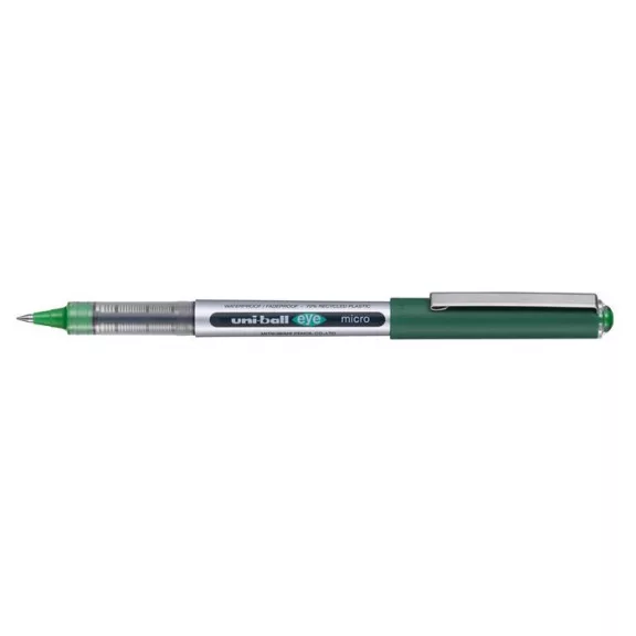 Rollertoll, 0,3 mm, UNI "UB-150E Eye Micro Eco", zöld