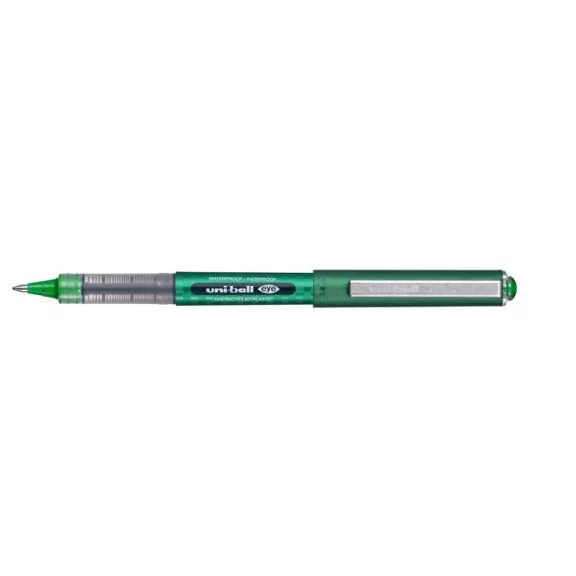 Rollertoll, 0,5 mm, UNI "UB-157DE  Eye Eco", zöld