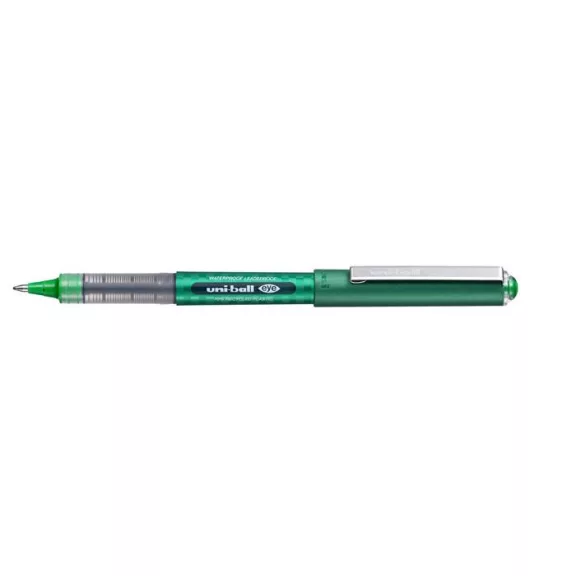 Rollertoll, 0,5 mm, UNI "UB-157DE  Eye Eco", zöld