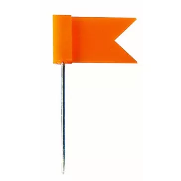 Térképtű, zászló, 20 db, WEDO, vegyes színű