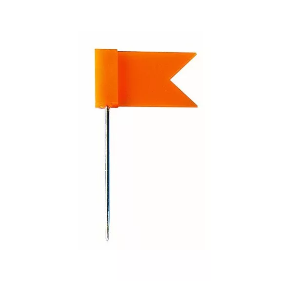 Térképtű, zászló, 20 db, WEDO, vegyes színű