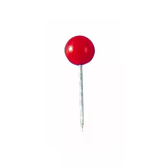 Térképtű, gömb fejű, 100 db, WEDO