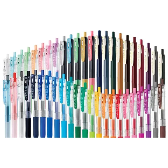 Zseléstoll, 0,33 mm, nyomógombos, ZEBRA "Sarasa Clip", világoskék