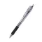 Golyóstoll, 0,21 mm, nyomógombos, ZEBRA "Tapli Clip ECO", fekete