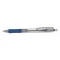 Golyóstoll, 0,21 mm, nyomógombos, ZEBRA "Tapli Clip ECO", kék
