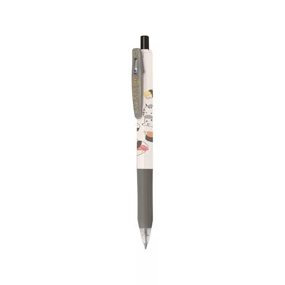 Zseléstoll készlet, 0,33 mm, nyomógombos, ZEBRA "Sarasa Clip Kawai Animal"