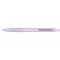 Golyóstoll, 0,27 mm, nyomógombos, lila tolltest, ZEBRA "Z-Grip Pastel", kék