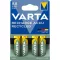 Tölthető elem, AA, ceruza, újrahasznosított, 4x2100 mAh, VARTA