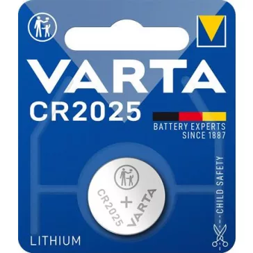 Gombelem, CR2025, 1 db, VARTA