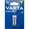 Elem, AAAA, LR61, 1,5V, 2 db, VARTA