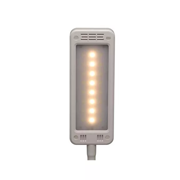 Asztali lámpa, LED, szabályozható, MAUL "Pearly colour vario", fehér