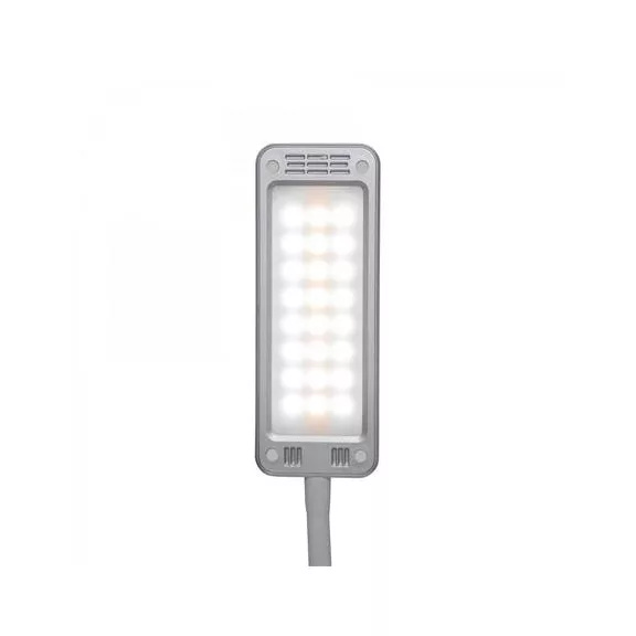 Asztali lámpa, LED, szabályozható, MAUL "Pearly colour vario", ezüst