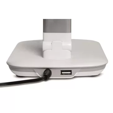  Asztali lámpa, LED, szabályozható, USB, MAUL "Jazzy", fehér
