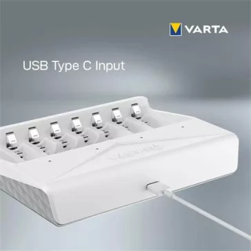   Elemtöltő, AA/AAA, 8 férőhely, akku nélkül, VARTA "Multi"