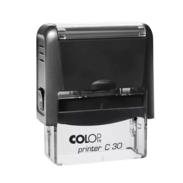   Colop Szövegbélyegző Printer C30 átlátszó ház 18x47 mm