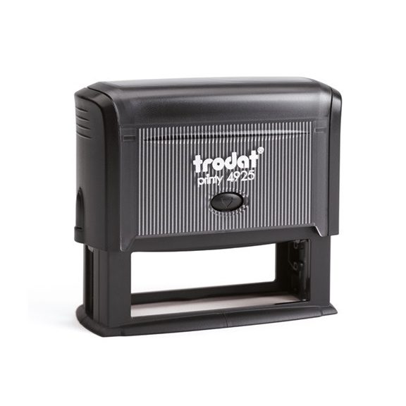 Bélyegzőház Trodat 4925 Eco fekete, fekete párnával