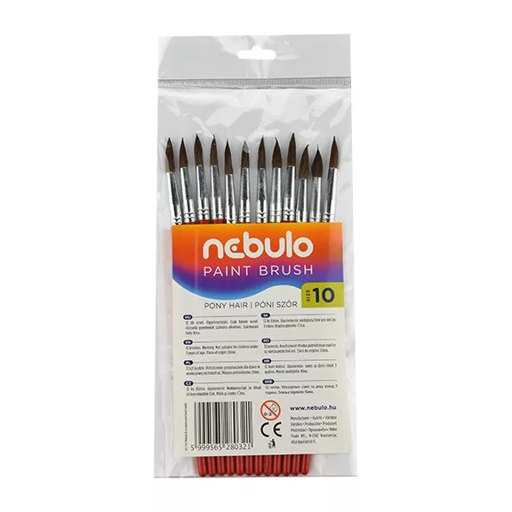 Ecset Nebuló festett fanyelű 10