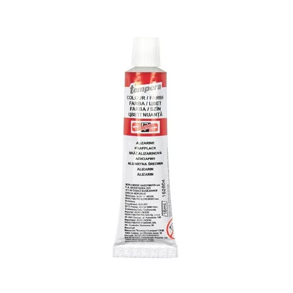 Tempera Koh-i-noor 16 ml bordó 162604 Tempera Koh-i-noor 16 ml bordó 162604