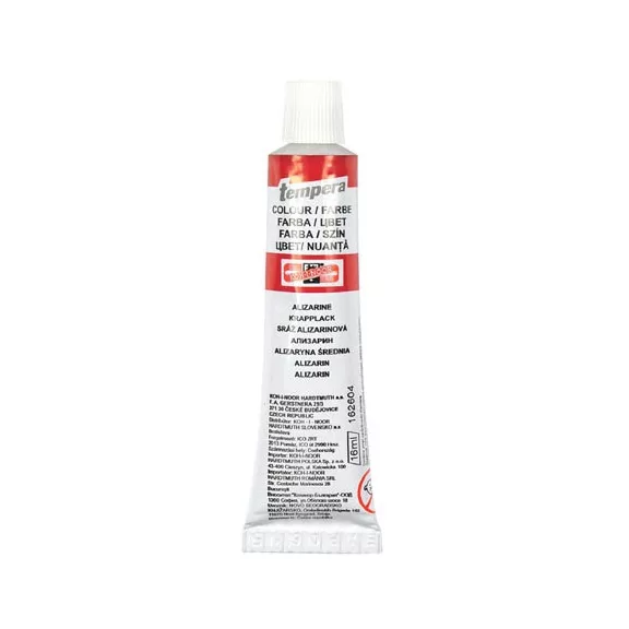 Tempera Koh-i-noor 16 ml bordó 162604 Tempera Koh-i-noor 16 ml bordó 162604