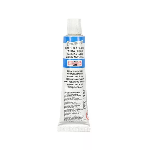 Tempera Koh-i-noor 16 ml cobalt világoskék 162605 Tempera Koh-i-noor 16 ml cobalt világoskék 162605