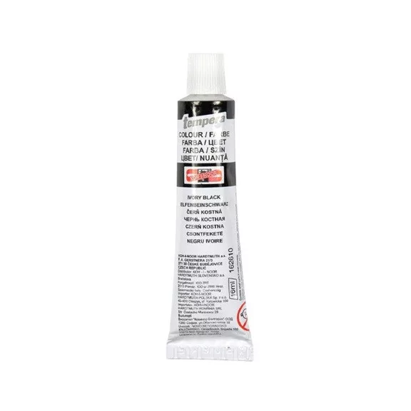 Tempera Koh-i-noor 16 ml csontfekete 162610 Tempera Koh-i-noor 16 ml csontfekete 162610