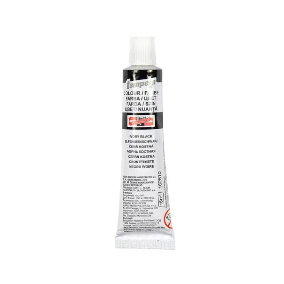 Tempera Koh-i-noor 16 ml csontfekete 162610 Tempera Koh-i-noor 16 ml csontfekete 162610