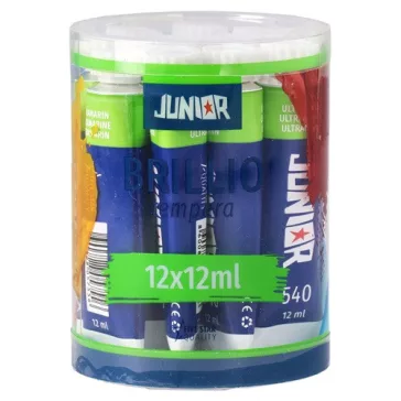Tempera Brillio Junior 12 ml sötétkék