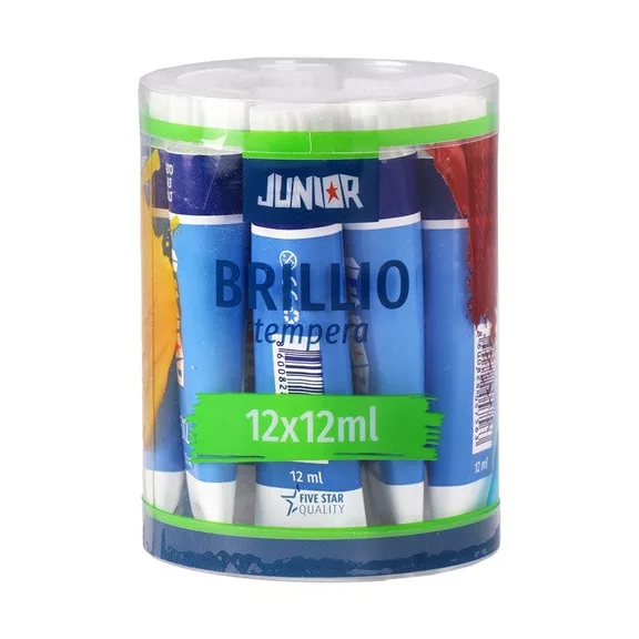 Tempera Brillio Junior 12 ml kék