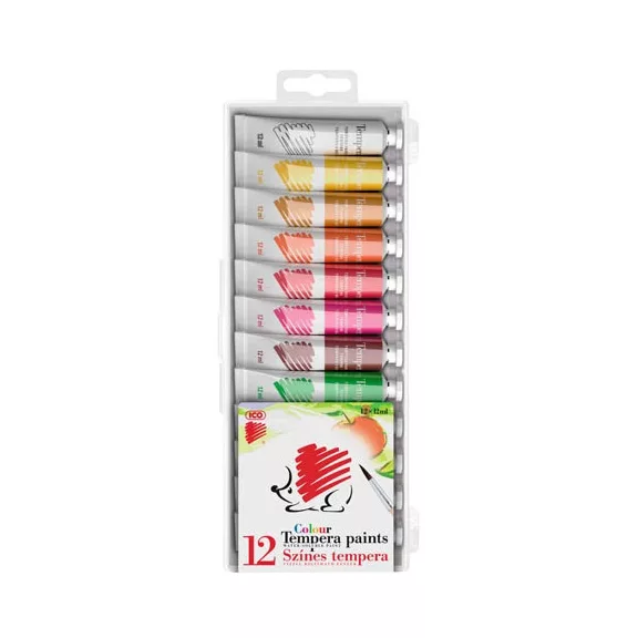 Tempera Ico Süni 12x12 ml klt. tubusos