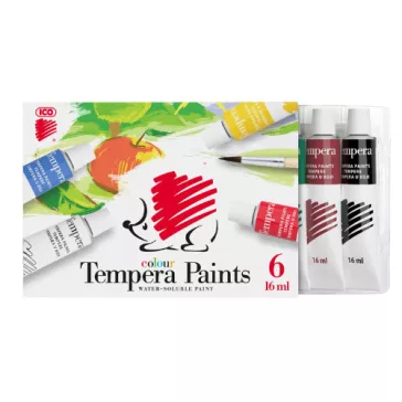 Tempera Ico Süni tubusos 6 db-os klt.