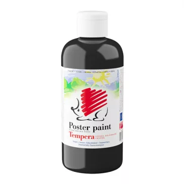 Tempera Süni fekete 500 ml