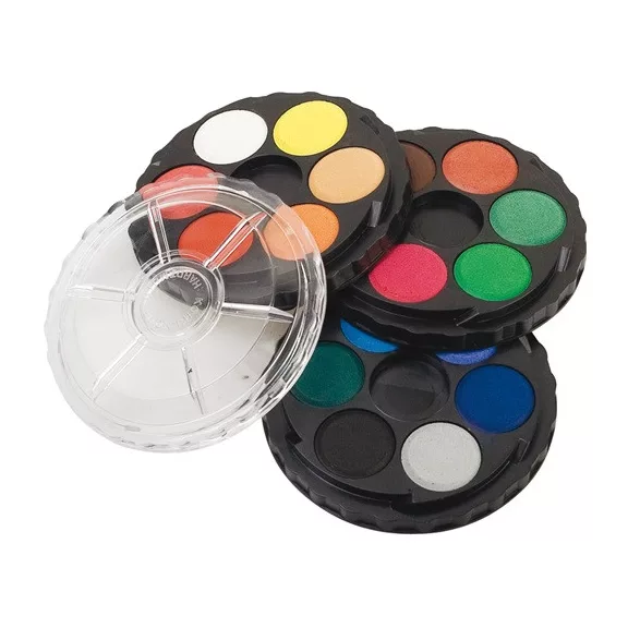Vízfesték Koh-i-noor 22,5 mm 18 db-os klt. kerek 171554 Vízfesték Koh-i-noor 22,5 mm 18 db-os klt. kerek 171554