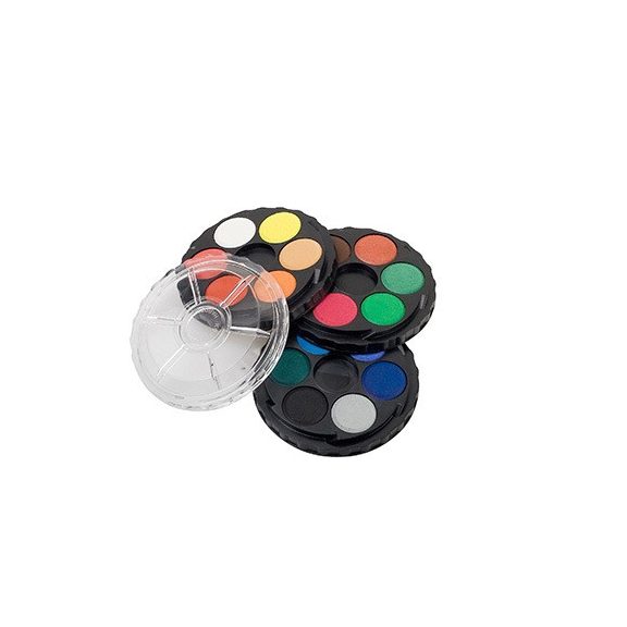 Vízfesték Koh-i-noor 22,5 mm 18 db-os klt. kerek 171554