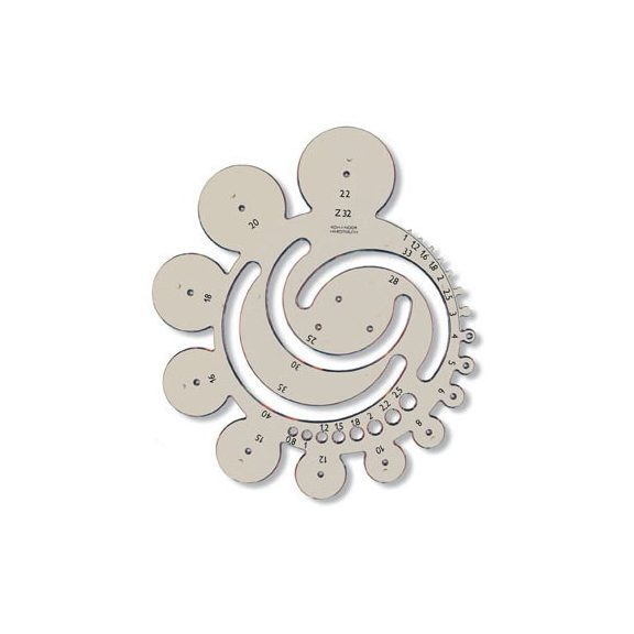 Sablon Koh-i-noor Rádiusz Z32 füstszínű 749002