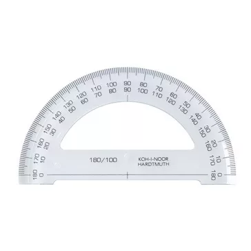 Szögmérő Koh-i-noor műanyag 180 fokos 746168