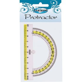 Szögmérő Centrum műanyag 180 fokos