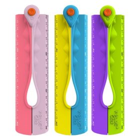 Vonalzó Y-Plus+ Click 15-30 cm - 3 féle