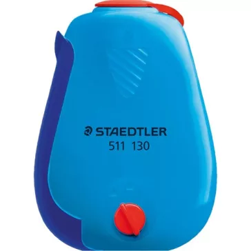   Hegyező Staedtler 1 lyukú műanyag zárható tartályos vegyes színek