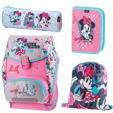   Hátitáska szett anatómiai Play Logic Minnie 4in1 rózsaszín